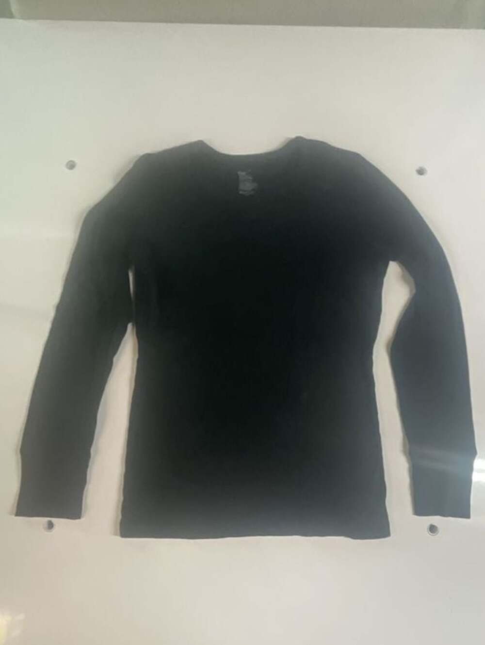 Gap Black Long Sleeve Thermal Shirt Size M